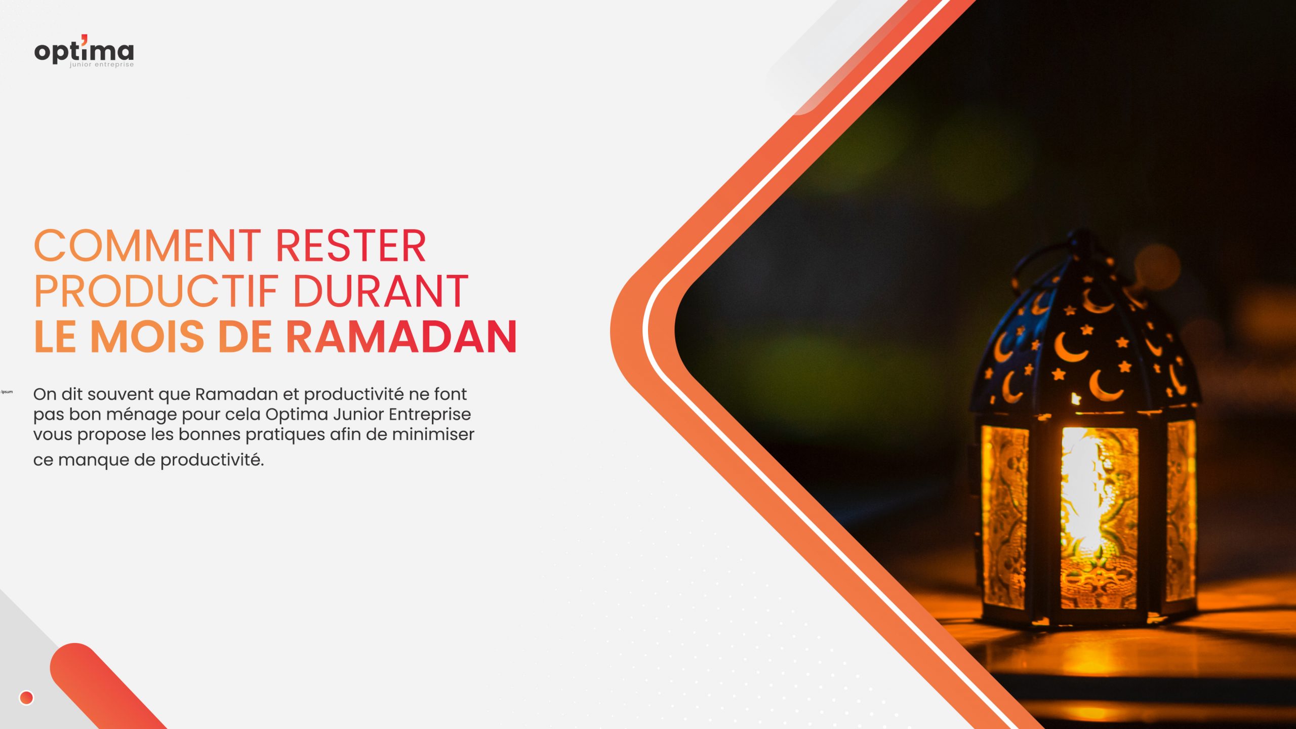 COMMENT RESTER PRODUCTIF DURANT LE MOIS DE RAMADAN